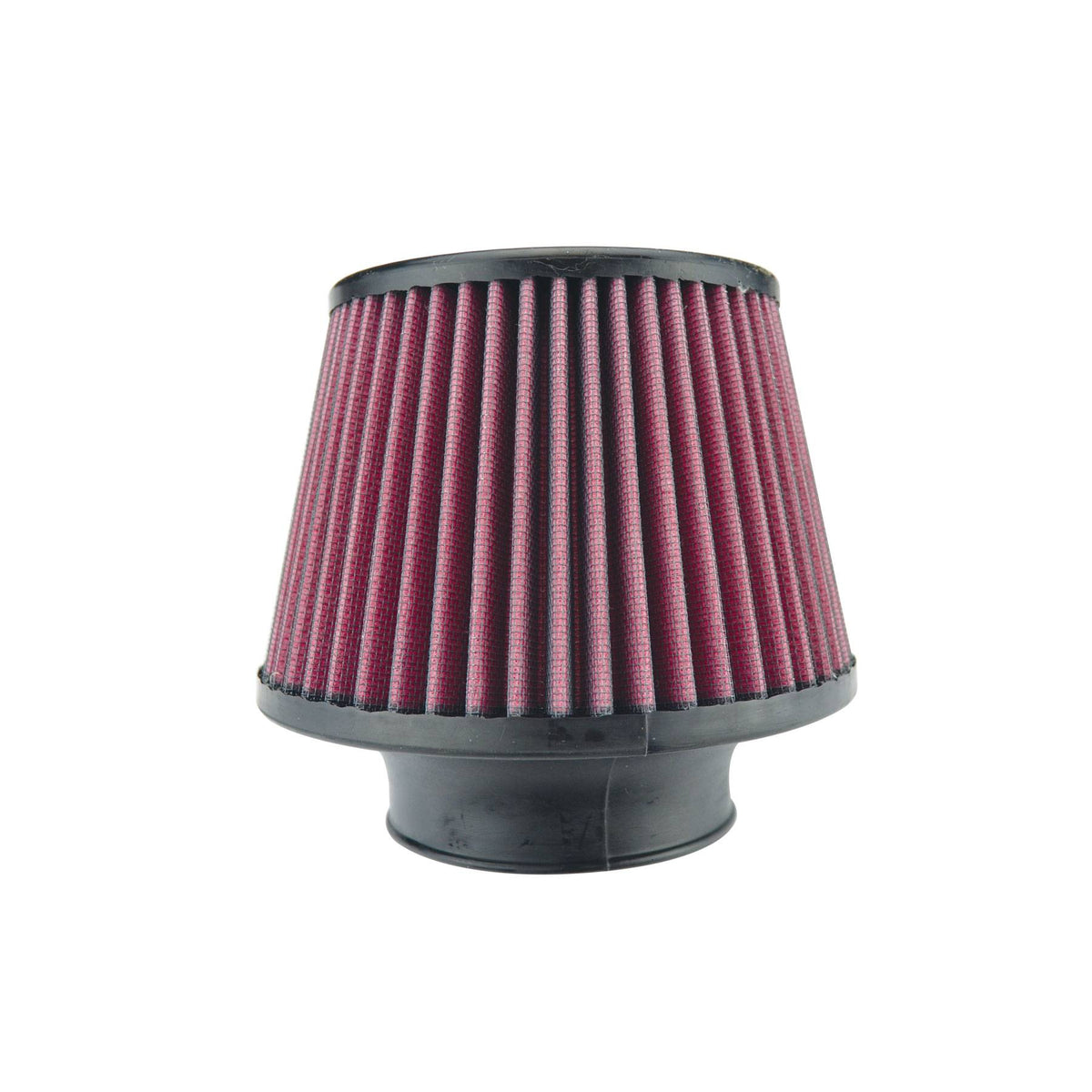 Injen Technology 8-Layer Oiled Cotton Gauze Air Filter - 3.50" Flange ID, 6" Base / 5" Media Height / 5" Top *NOTE: Due to the redesign of the current Inertia top, ALL FILTERS WILL INCLUDE A CLOSED, FLAT TOP TILL FURTHER NOTICE