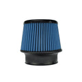 Injen Technology SuperNano-Web Air Filter - 4.50" Flange ID, 6.75" Base / 5" Media Height / 5.350" Inertia Top *NOTE: Due to the redesign of the current Inertia top, ALL FILTERS WILL INCLUDE A CLOSED, FLAT TOP TILL FURTHER NOTICE