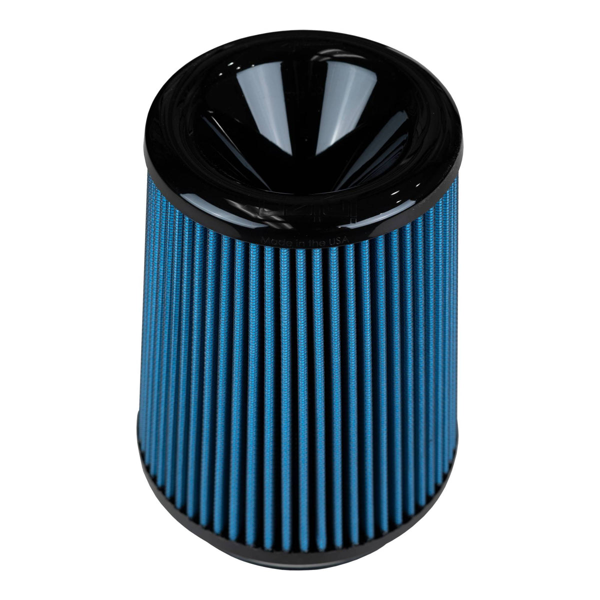 Injen Technology SuperNano-Web Air Filter - 5.00" Flange ID, 6.5" Base / 8.0" Media Height / 5.350" Inertia Top *NOTE: Due to the redesign of the current Inertia top, ALL FILTERS WILL INCLUDE A CLOSED, FLAT TOP TILL FURTHER NOTICE