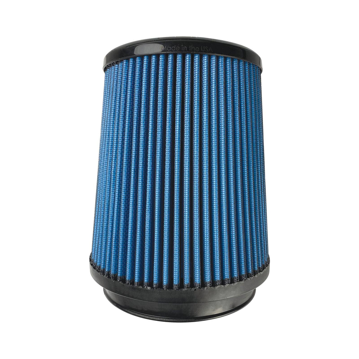 Injen Technology SuperNano-Web Air Filter - 5.00" Flange ID, 6.5" Base / 6.9" Media Height / 5.350" Inertia Top *NOTE: Due to the redesign of the current Inertia top, ALL FILTERS WILL INCLUDE A CLOSED, FLAT TOP TILL FURTHER NOTICE