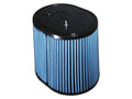 Injen Technology SuperNano-Web Air Filter - 5" Flange ID, Oval Base / 8.0" Media Height / Oval Top / Filter Monitor Nipple
