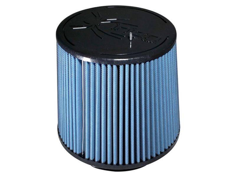 Injen Technology SuperNano-Web Air Filter - 6.00" Flange ID, 8.25" Base / 7.2" Media Height / 7.0" Top / Filter Monitor Nipple
