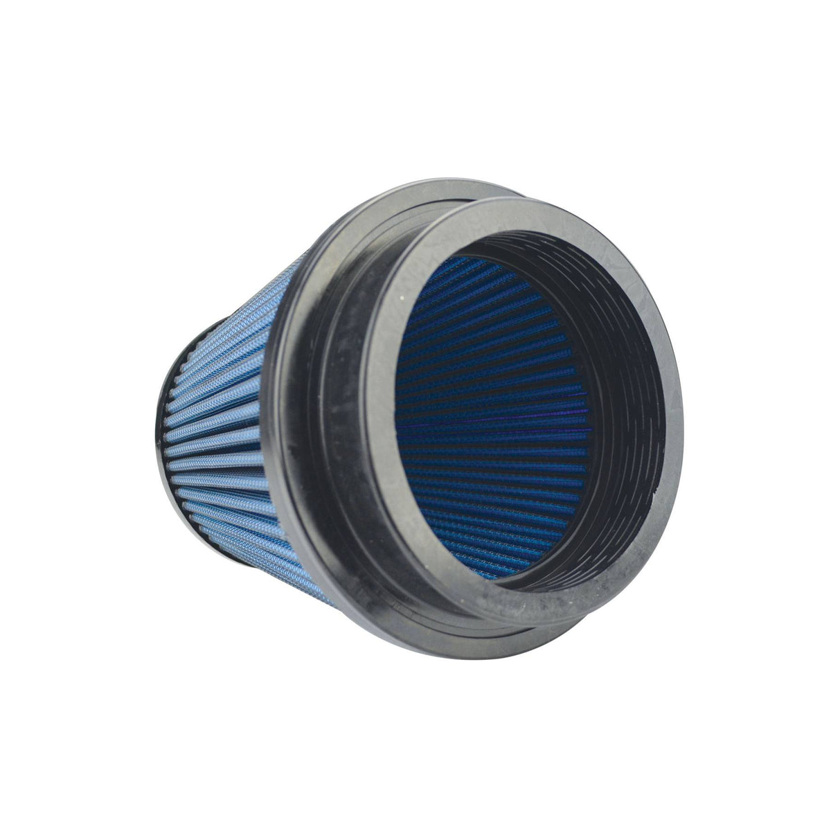 Injen Technology SuperNano-Web Air Filter - 4.00" Flange ID, 5.5" Base / 5.4" Media Height / 4.0" Top/ Filter Monitor Nipple
