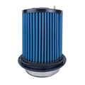 Injen Technology SuperNano-Web Air Filter - 3.5" Flange ID, 5.5" Twist Lock Base / 5.15" Media Height / 4" Top/ Filter Monitor Nipple
