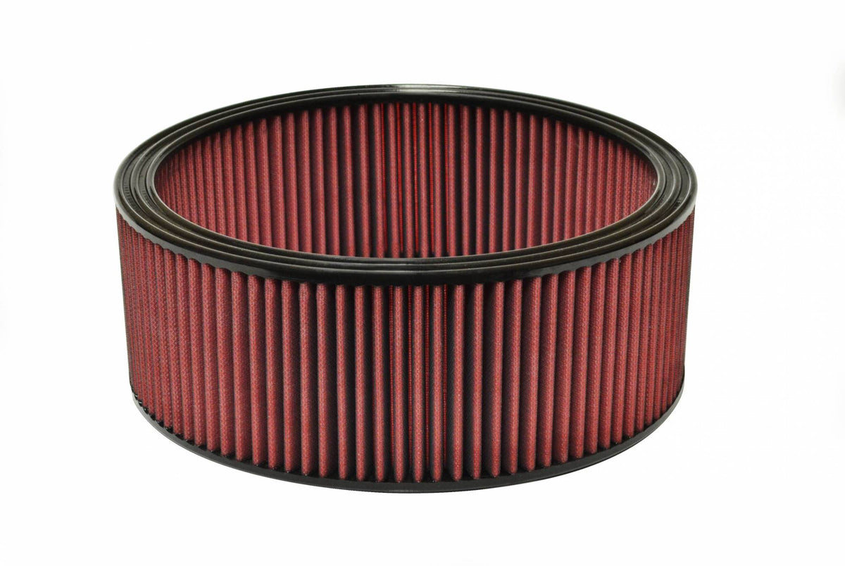 Injen Technology 8-Layer Oiled Cotton Gauze Air Filter - 14" x 5" Universal Round Air Filter