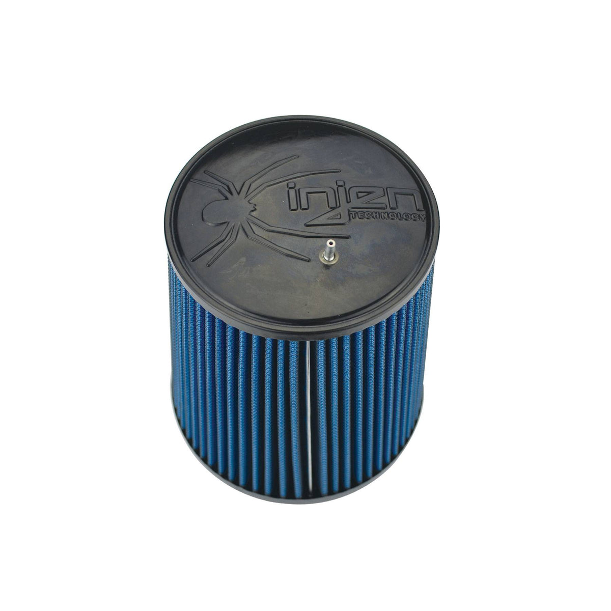 Injen Technology SuperNano-Web Air Filter - 5.00" Flange ID, 6.5" Base / 6.9" Media Height / 5.0" Top / Filter Monitor Nipple