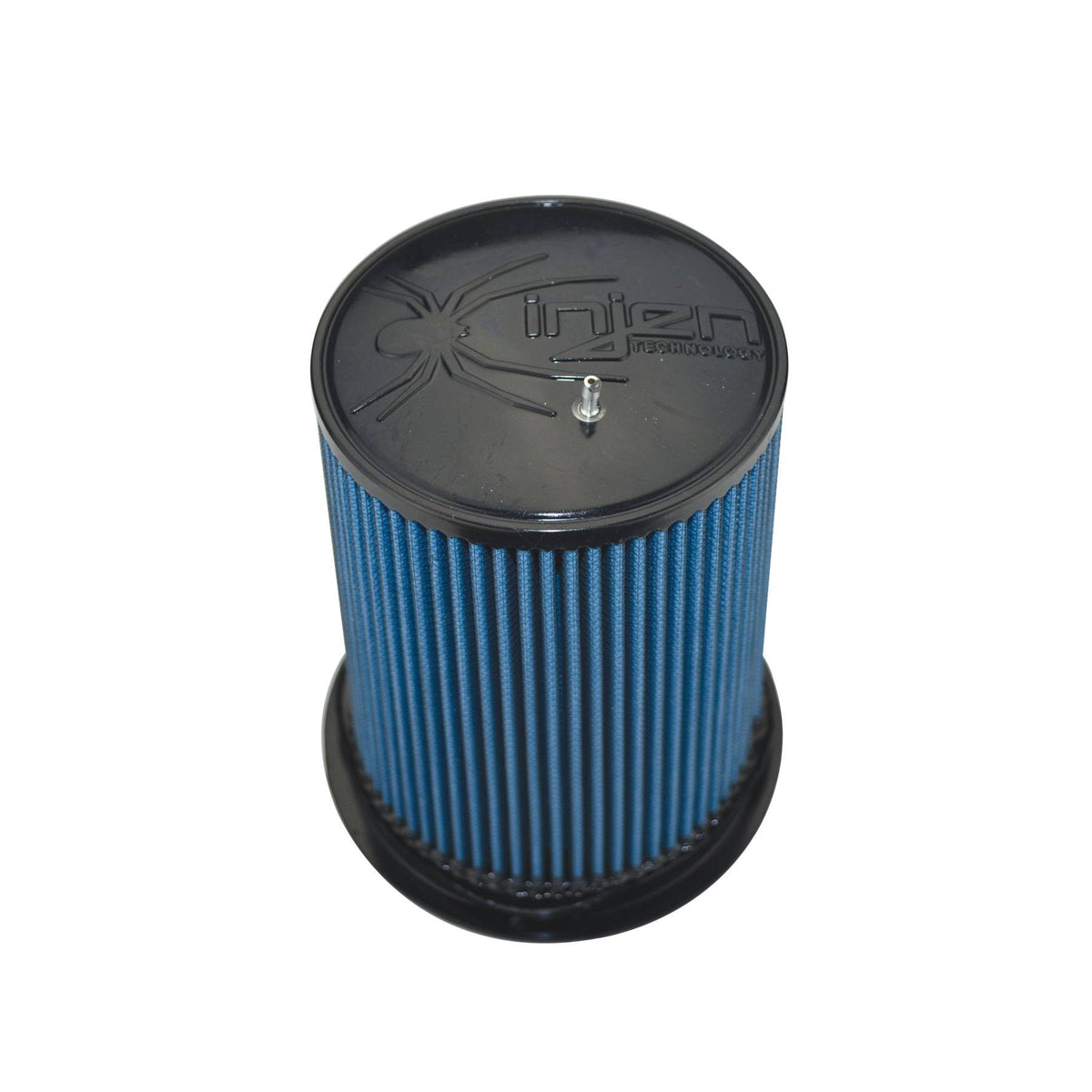 Injen Technology SuperNano-Web Air Filter - 5.00" Flange ID, 7.0" Twist Lock Base / 7.90" Media Height / 5" Top / Filter Monitor Nipple