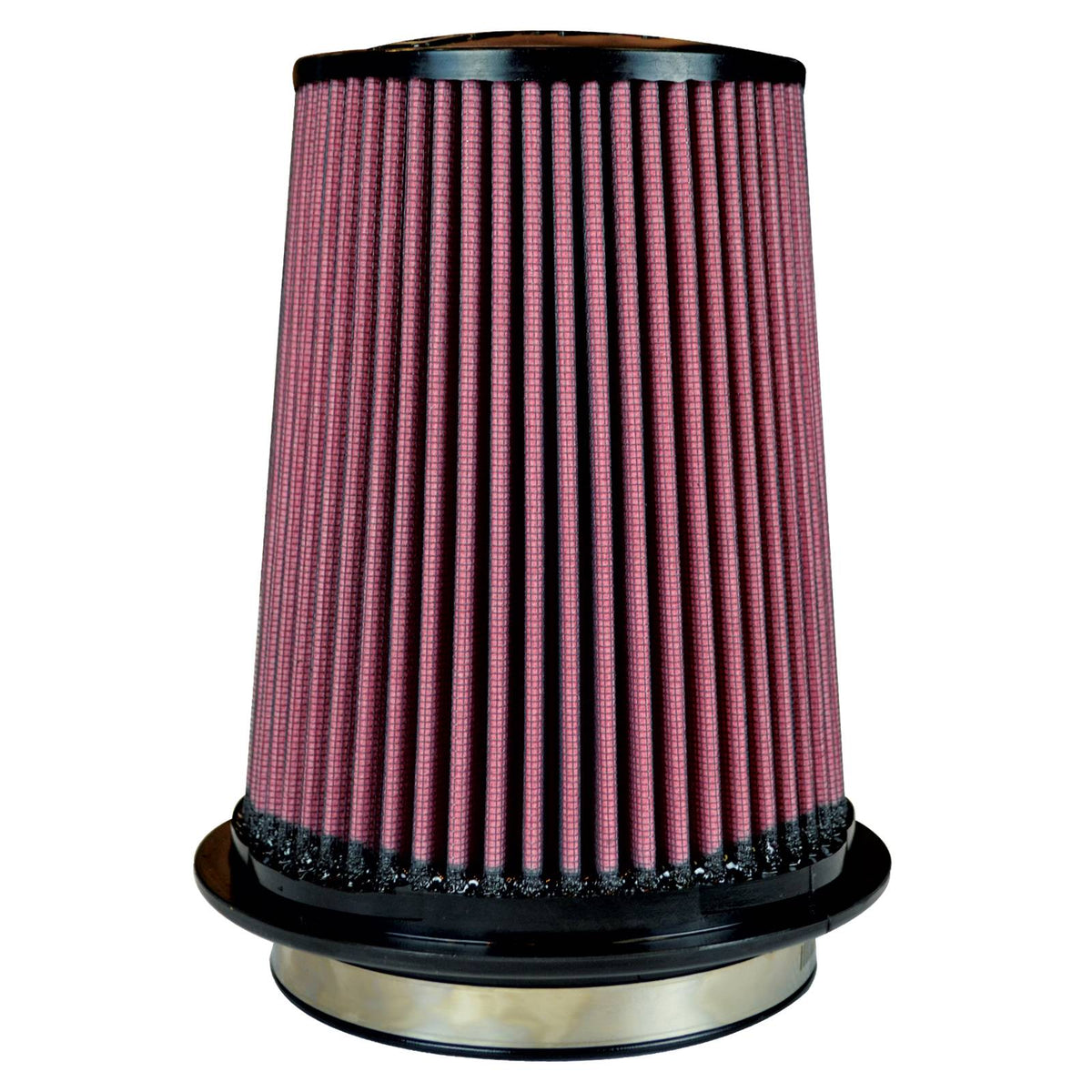 Injen Technology 8-Layer Oiled Cotton Gauze Air Filter - 5.00" Flange ID, 7.0" Twist Lock Base / 7.90" Media Height / 5" Top