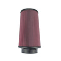Injen Technology 8-Layer Oiled Cotton Gauze Air Filter - 4.00" Flange ID, 6.5" Base / 10.30" Media Height / 5.350" Inertia Top *NOTE: Due to the redesign of the current Inertia top, ALL FILTERS WILL INCLUDE A CLOSED, FLAT TOP TILL FURTHER NOTICE