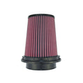 Injen Technology 8-Layer Oiled Cotton Gauze Air Filter - 4.00" Flange ID, 6.0" Twist Lock Base / 6.30" Media Height / 4" Top