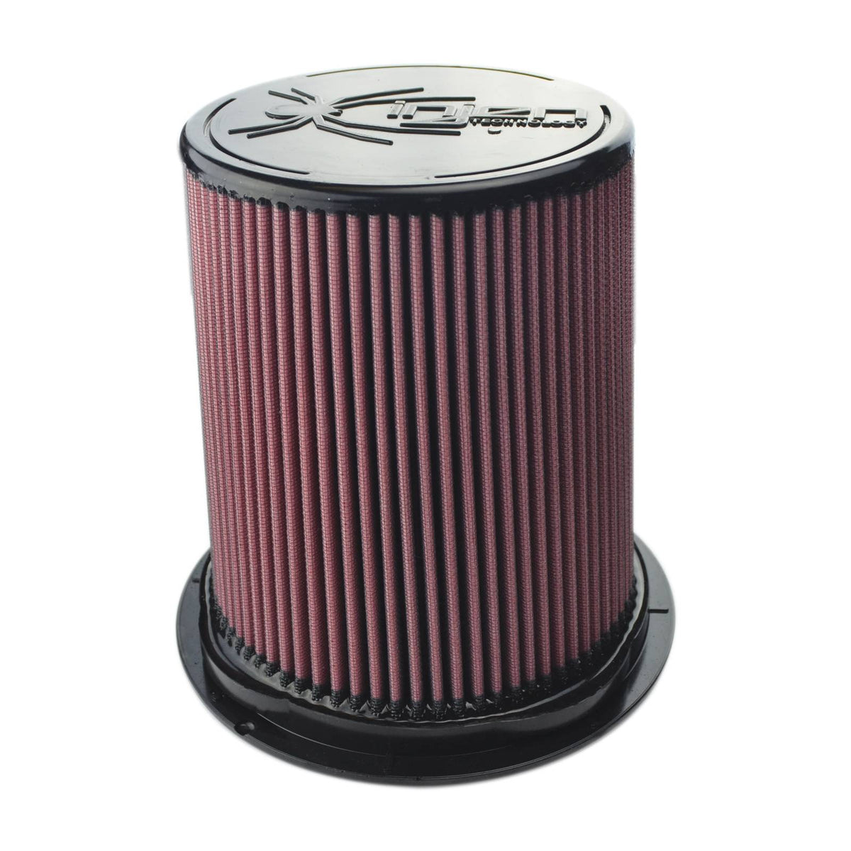 Injen Technology 8-Layer Oiled Cotton Gauze Air Filter - 5.00" Flange ID, 9.3" Twist Lock Base / 8.50" Media Height / 7" Top