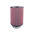 Injen Technology 8-Layer Oiled Cotton Gauze Air Filter - 4.00" Flange ID, 6.0" Base / 6.9" Media Height / 5" Top/ Filter Monitor Nipple