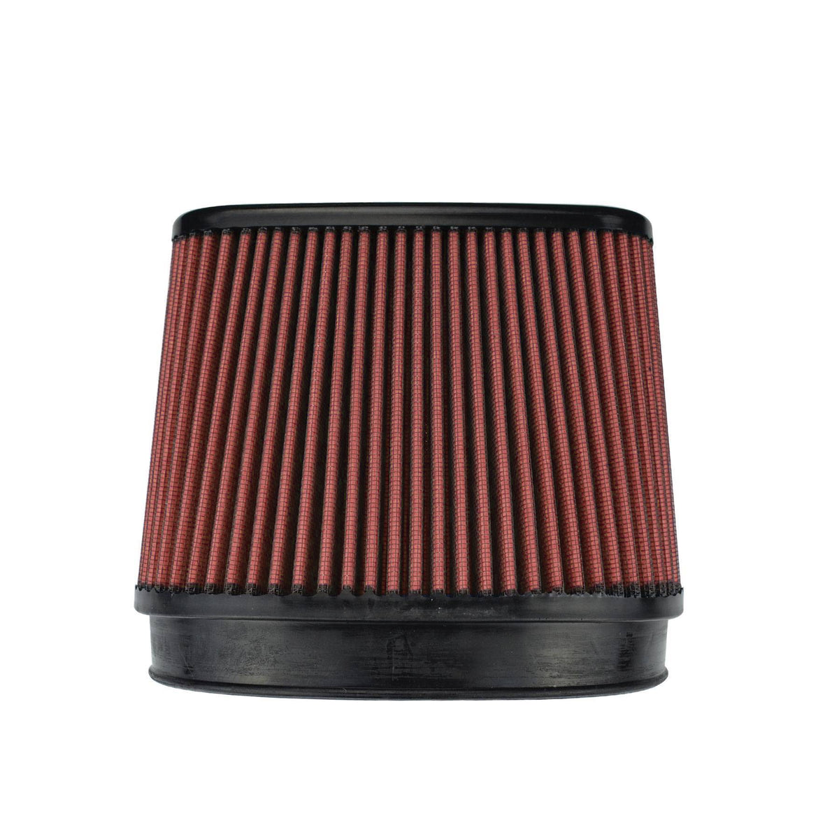 Injen Technology 8-Layer Oiled Cotton Gauze Air Filter - 6.70" x 4.55" Oval ID / 7.70" x 5.70" Oval Base / 5.55" Media HT / 7.00" x 2.75" Oval Top