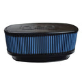 Injen Technology SuperNano-Web Air Filter - 8.725" x 3.940 Oval ID / 10.375" x 5.590" Oval Base / 3.10" Media HT / 10.125" x 4.725" Oval Top