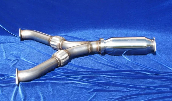 Motordyne Engineering XYZ Pipe with Resonator - Infiniti G35 G37 Q40 Q50 Q60 RWD & AWD