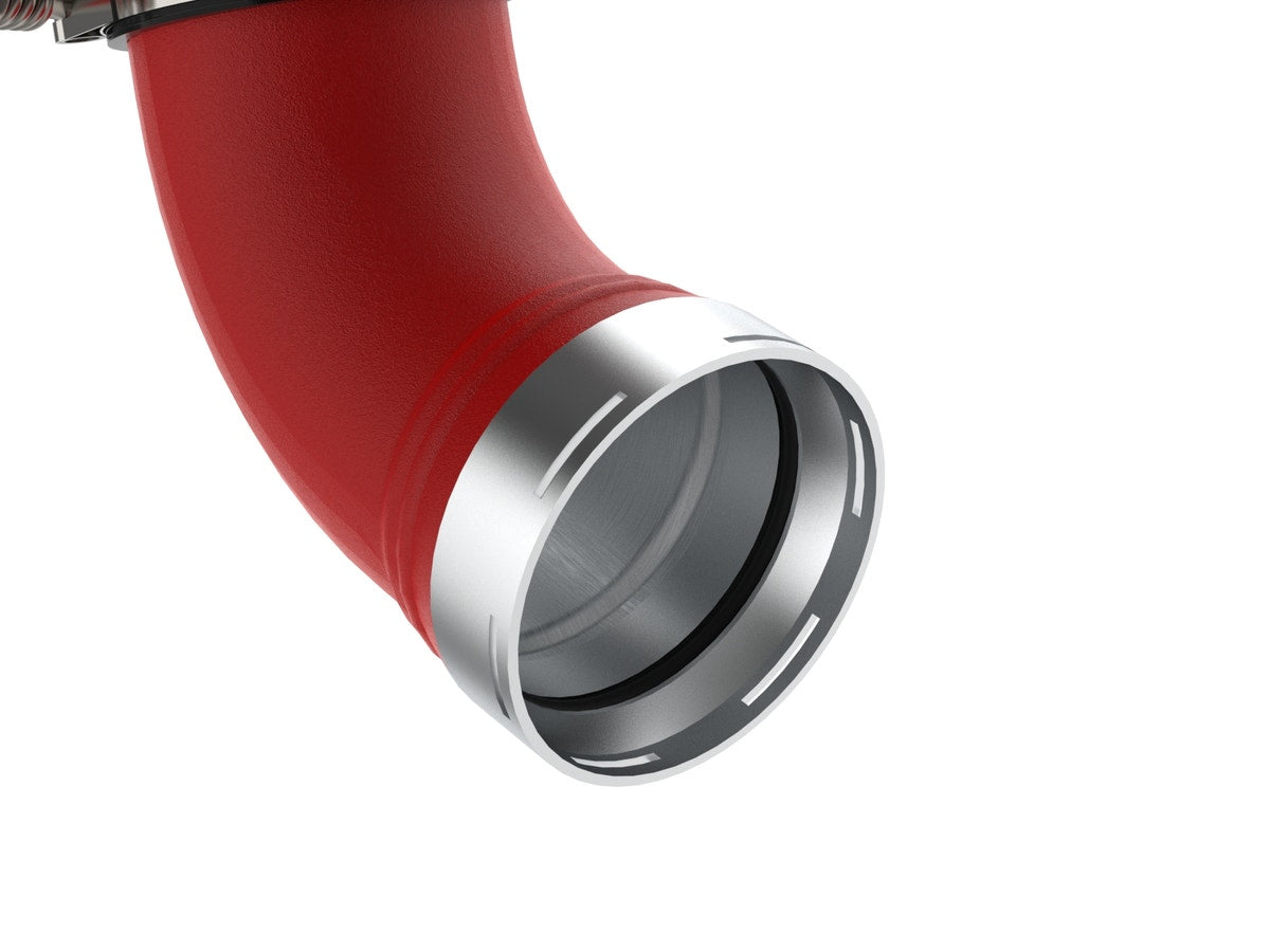 aFe 46-20054-R BladeRunner Aluminum Hot and Cold Charge Pipe Kit Red - view 6