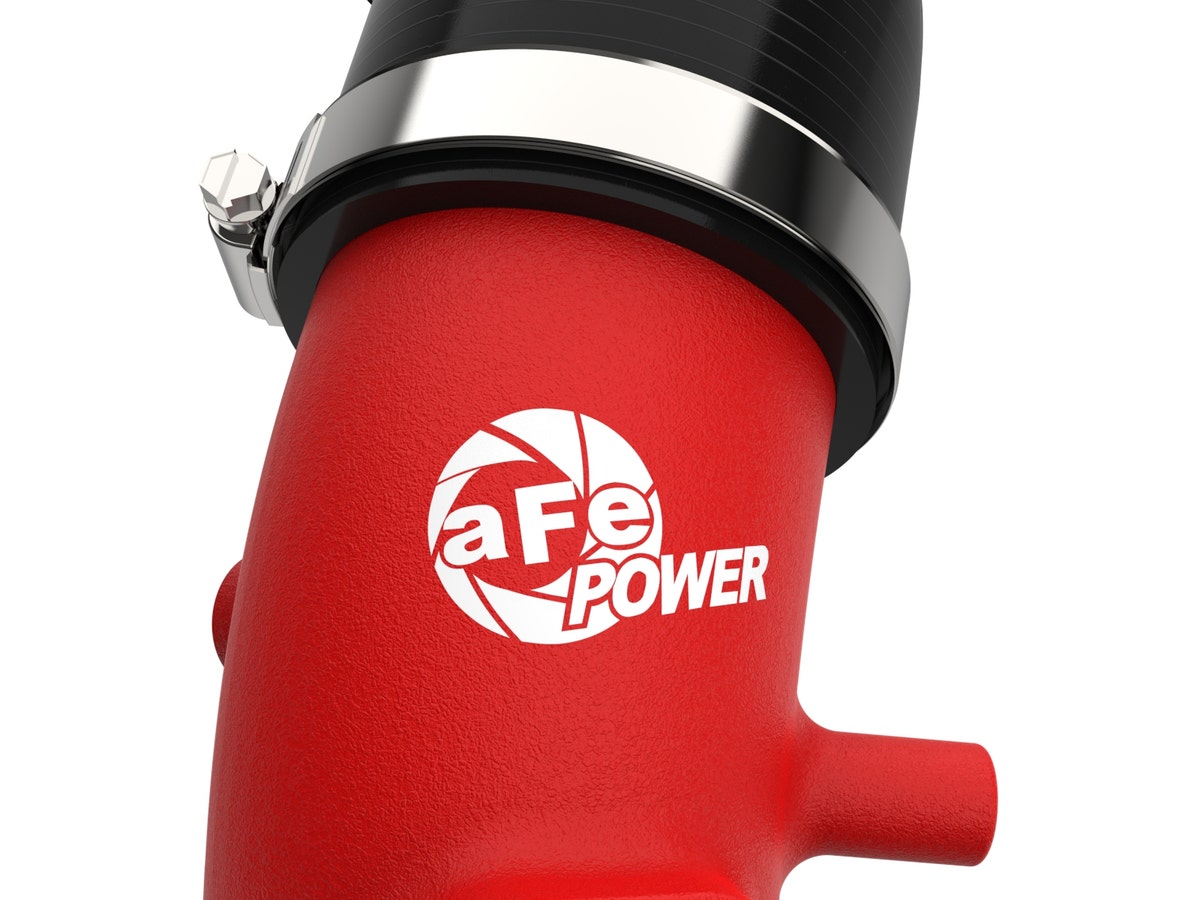 aFe 46-20764-R BladeRunner Aluminum Hot and Cold Charge Pipe Kit Red - view 5
