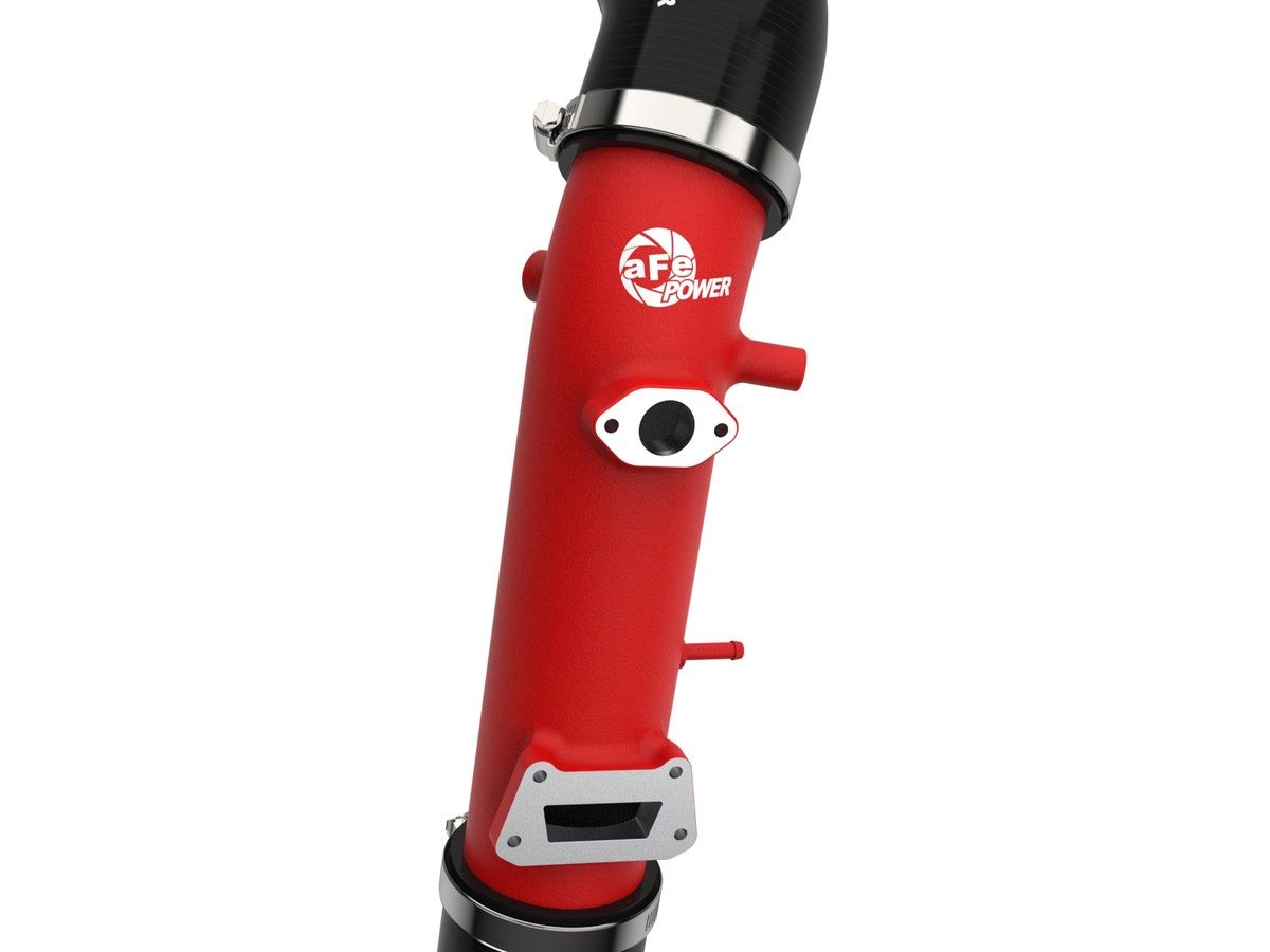 aFe 46-20764-R BladeRunner Aluminum Hot and Cold Charge Pipe Kit Red - view 6