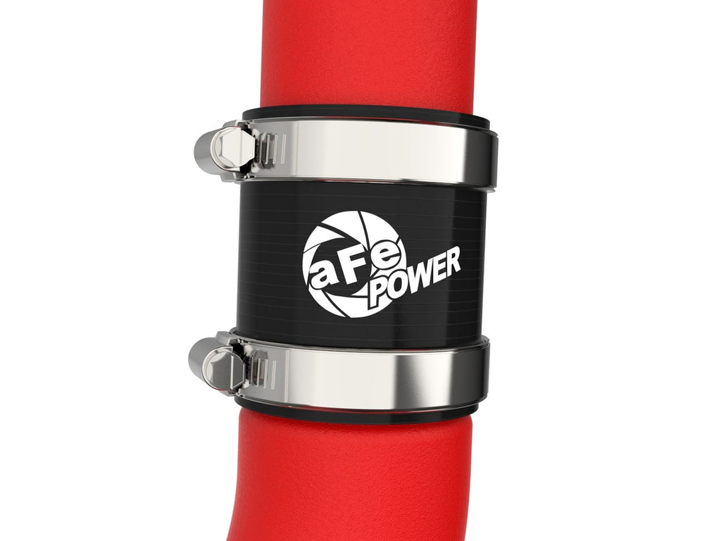 aFe 46-20764-R BladeRunner Aluminum Hot and Cold Charge Pipe Kit Red - view 7