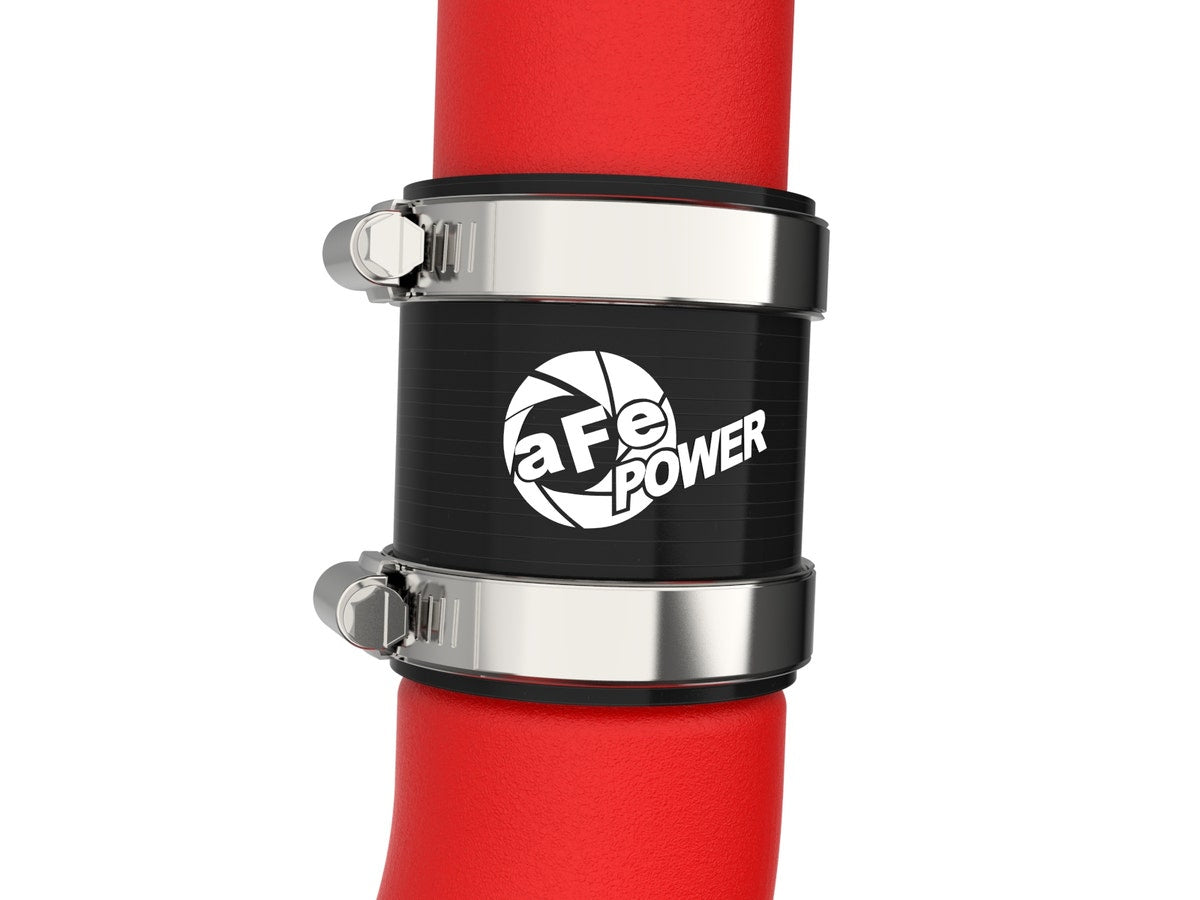 aFe 46-20764-R BladeRunner Aluminum Hot and Cold Charge Pipe Kit Red - view 7