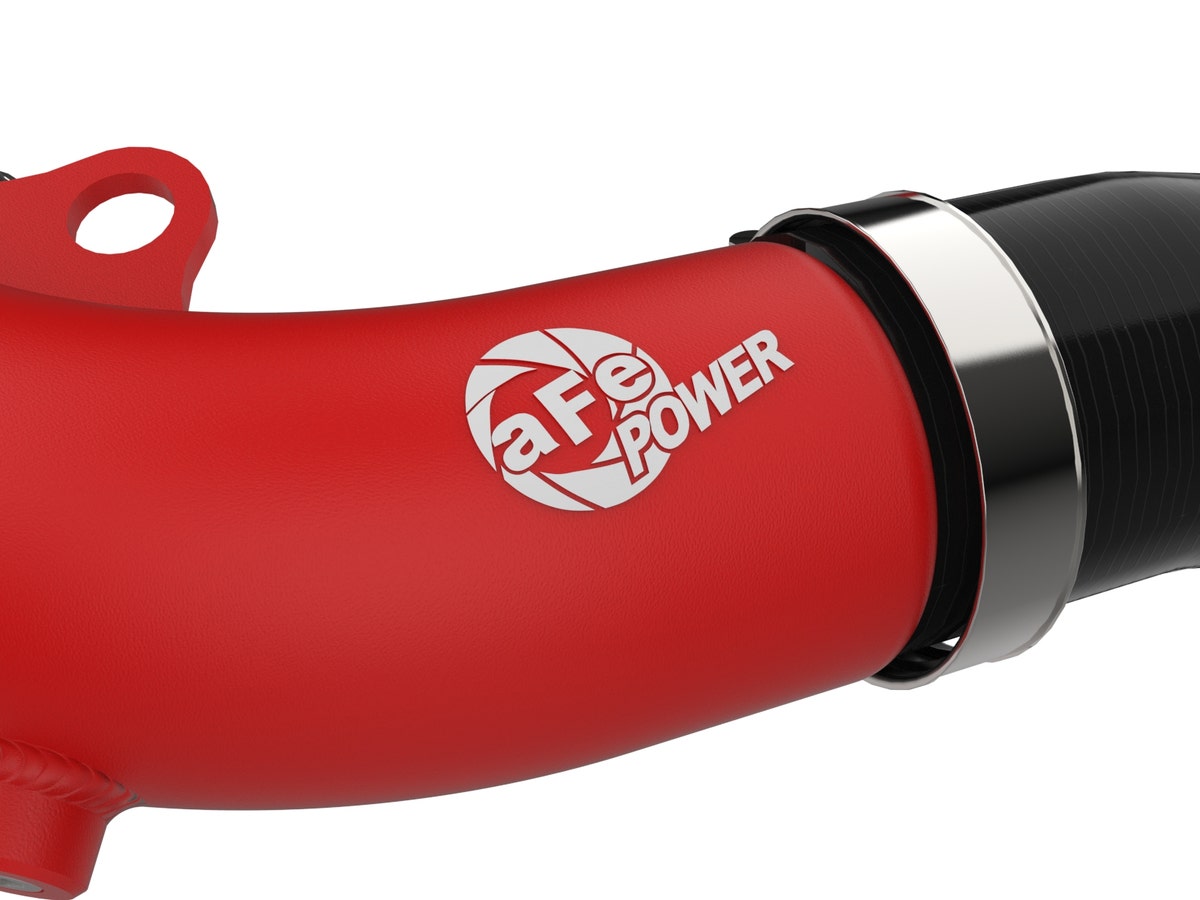 aFe 46-20778-R BladeRunner 2-1/2 IN Aluminum Hot Charge Pipe Red - view 4