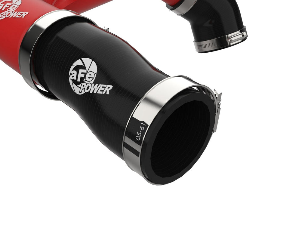 aFe 46-20778-R BladeRunner 2-1/2 IN Aluminum Hot Charge Pipe Red - view 5