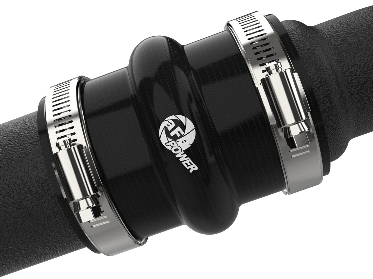 aFe 46-20784-B BladeRunner Aluminum Hot and Cold Charge Pipe Kit Black - view 6