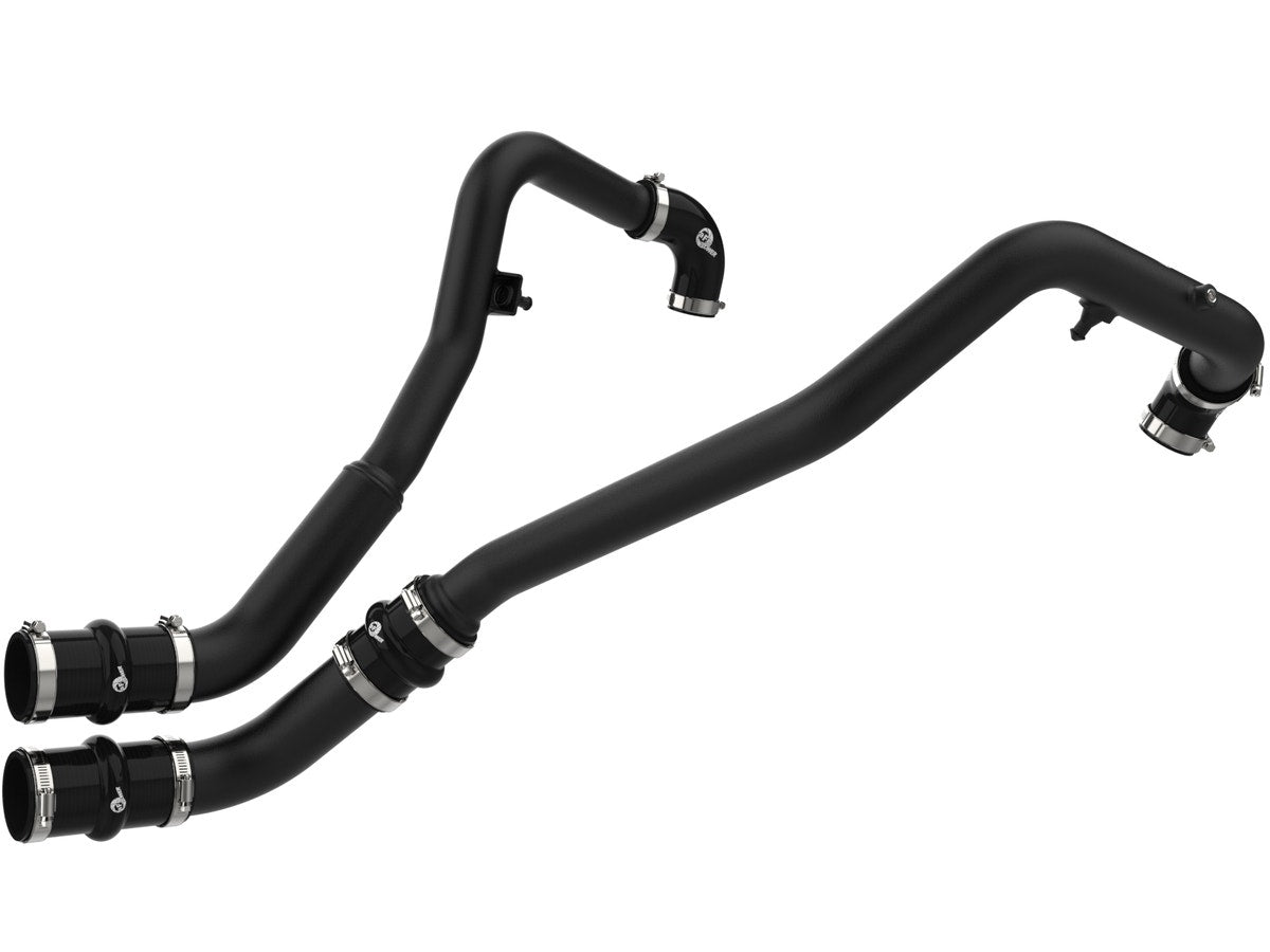 aFe 46-20788-B BladeRunner 2 IN to 2-1/2 IN Aluminum Hot Charge Pipe Black - view 1