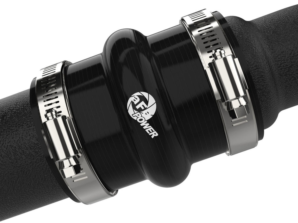 aFe 46-20788-B BladeRunner 2 IN to 2-1/2 IN Aluminum Hot Charge Pipe Black - view 6