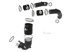 aFe 46-20794-B BladeRunner Aluminum Hot and Cold Charge Pipe Kit Black - view 4