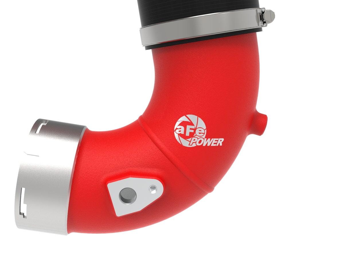 aFe 46-20794-R BladeRunner Aluminum Hot and Cold Charge Pipe Kit Red - view 5