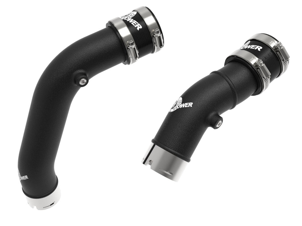 aFe 46-20798-B BladeRunner 2-1/4 IN Aluminum Hot Charge Pipe Kit Black - view 5