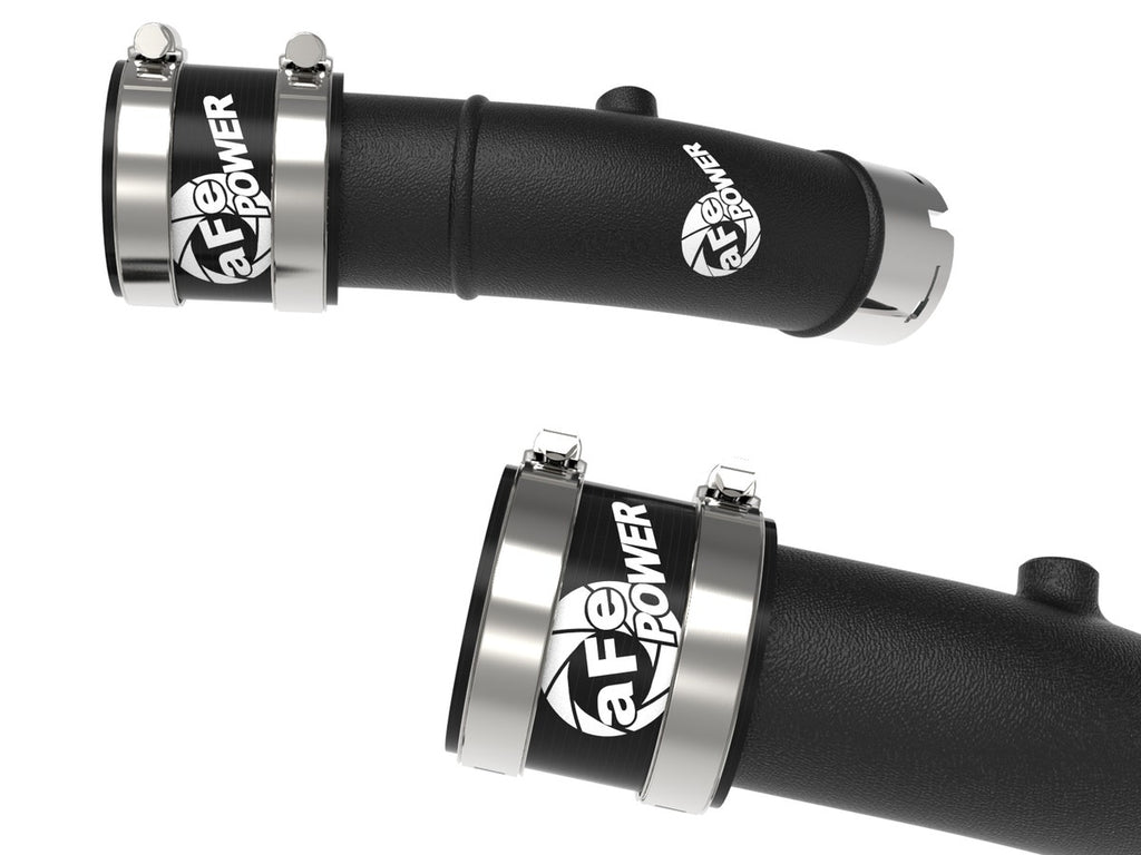 aFe 46-20798-B BladeRunner 2-1/4 IN Aluminum Hot Charge Pipe Kit Black - view 6