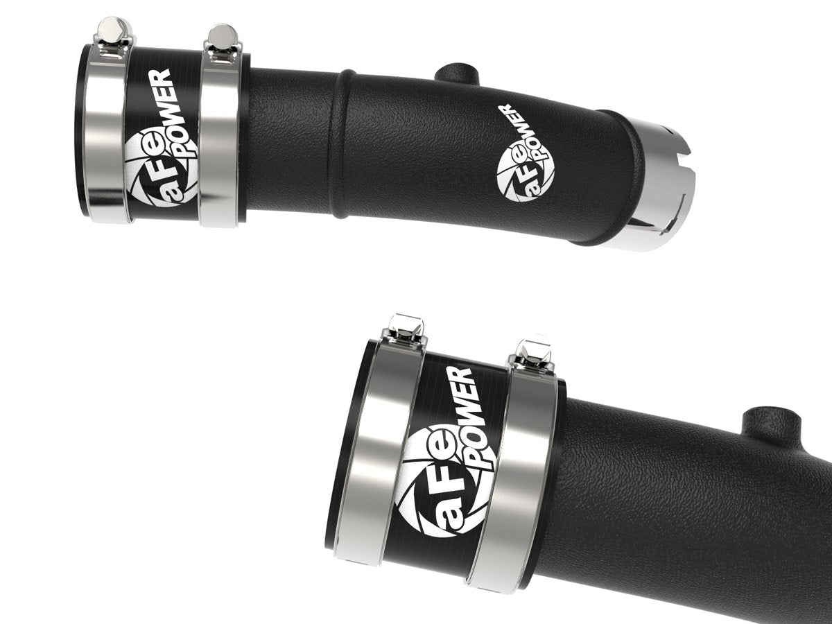 aFe 46-20798-B BladeRunner 2-1/4 IN Aluminum Hot Charge Pipe Kit Black - view 6