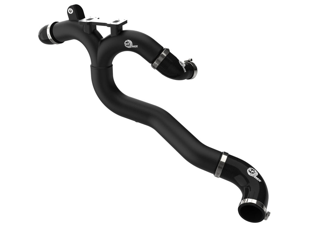 aFe 46-20808-B BladeRunner 2-1/2 IN to 2-3/4 IN Aluminum Hot Charge Pipe Black - view 1
