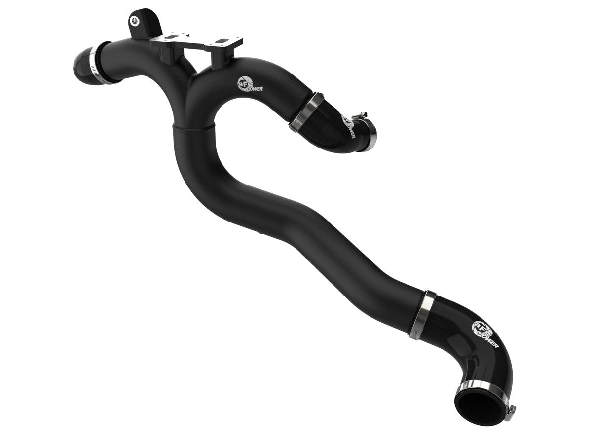 aFe 46-20808-B BladeRunner 2-1/2 IN to 2-3/4 IN Aluminum Hot Charge Pipe Black - view 1