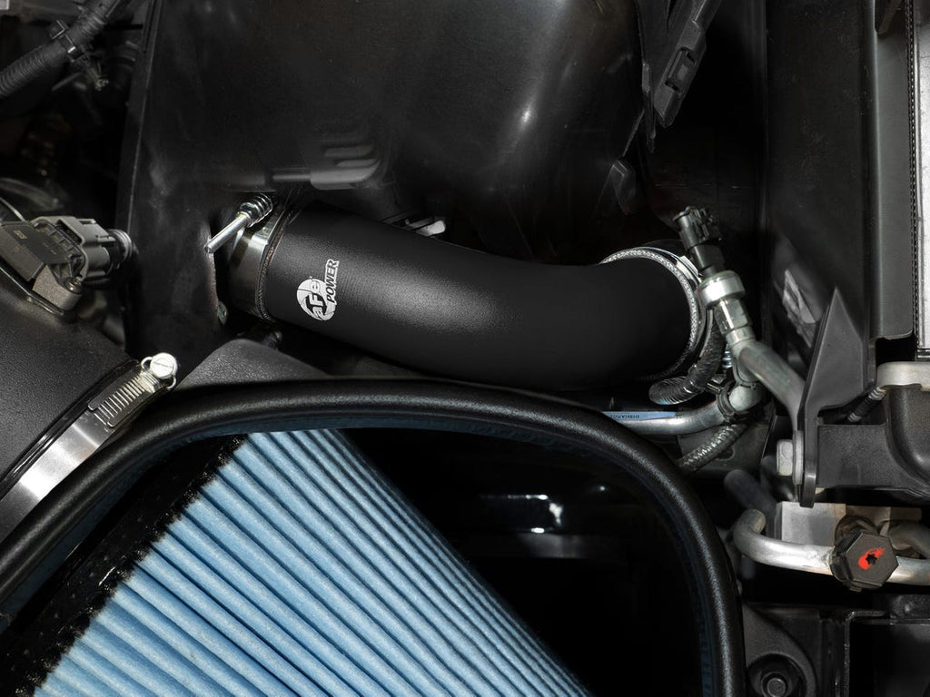 aFe 46-20814-B BladeRunner Aluminum Hot and Cold Charge Pipe Kit Black - view 4