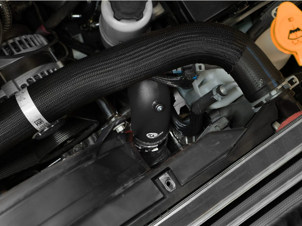 aFe 46-20814-B BladeRunner Aluminum Hot and Cold Charge Pipe Kit Black - view 5