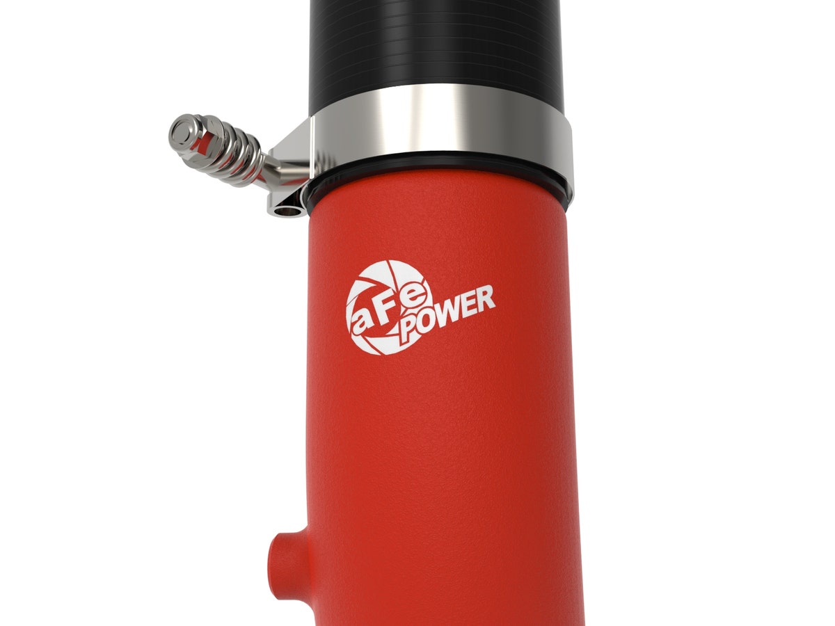 aFe 46-20814-R BladeRunner Aluminum Hot and Cold Charge Pipe Kit Red - view 6