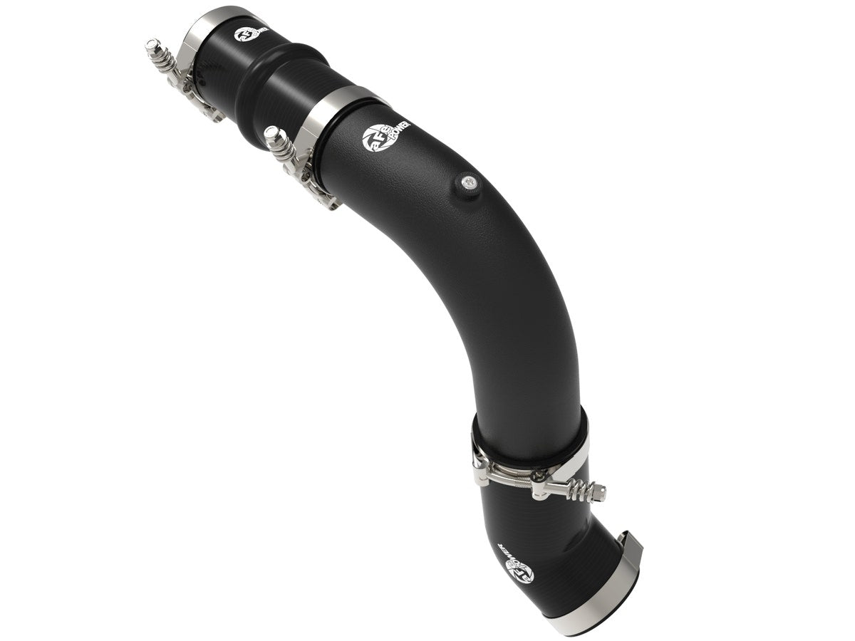 aFe 46-20818-B BladeRunner 3 IN Aluminum Hot Charge Pipe Black - view 1