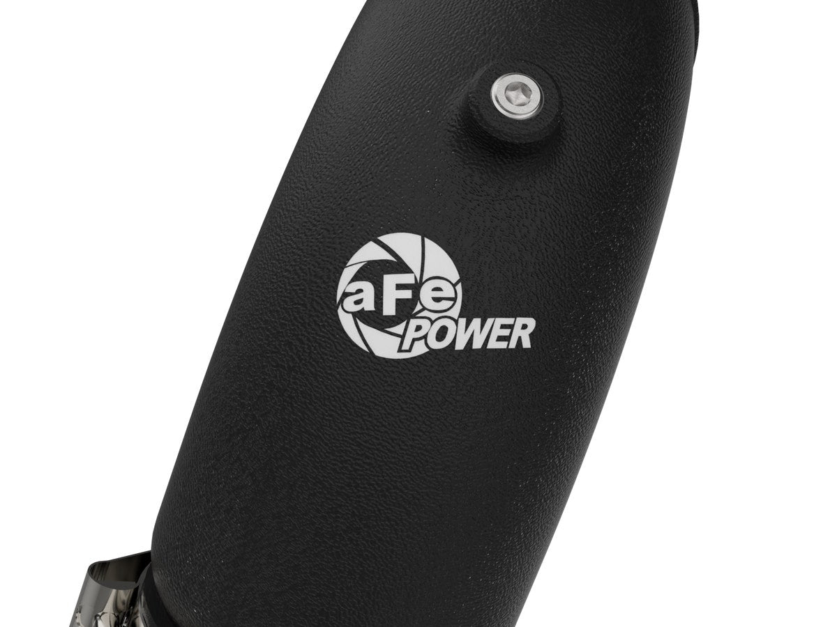 aFe 46-20819-B BladeRunner 3-1/2 IN Aluminum Cold Charge Pipe Black - view 4