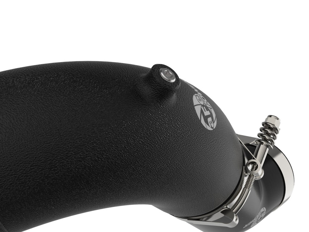 aFe 46-20819-B BladeRunner 3-1/2 IN Aluminum Cold Charge Pipe Black - view 5