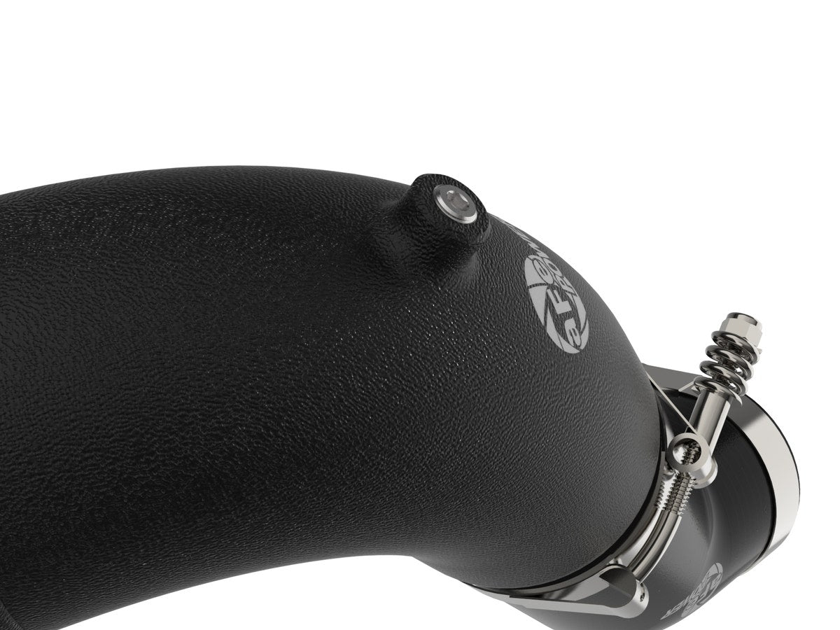 aFe 46-20819-B BladeRunner 3-1/2 IN Aluminum Cold Charge Pipe Black - view 5