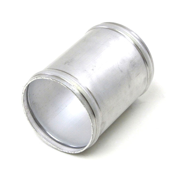HPS 2-1/8 inch 54mm OD x 3 inch Long 6061 Aluminum Joiner Tube Piping with Bead Roll