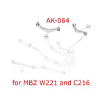GodSpeed Project (GSP) Rear Upper Camber Control Arms Set - Mercedes-Benz S-Class (W221) 2007-13