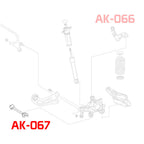 GSP Godspeed Project Adjustable Rear Toe Control Arms - Toyota Corolla Hatchback (E210) 2019-26