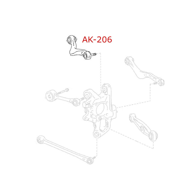 GSP Godspeed Project - Adjustable Rear Upper Camber Arms With Spherical Bearings - Lexus LS460 LS600h (UCF40) 2007-17