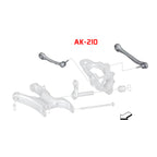 AK-210-E Godspeed Project adjustable rear camber and toe kit for BMW X5 M (F85) - view 6