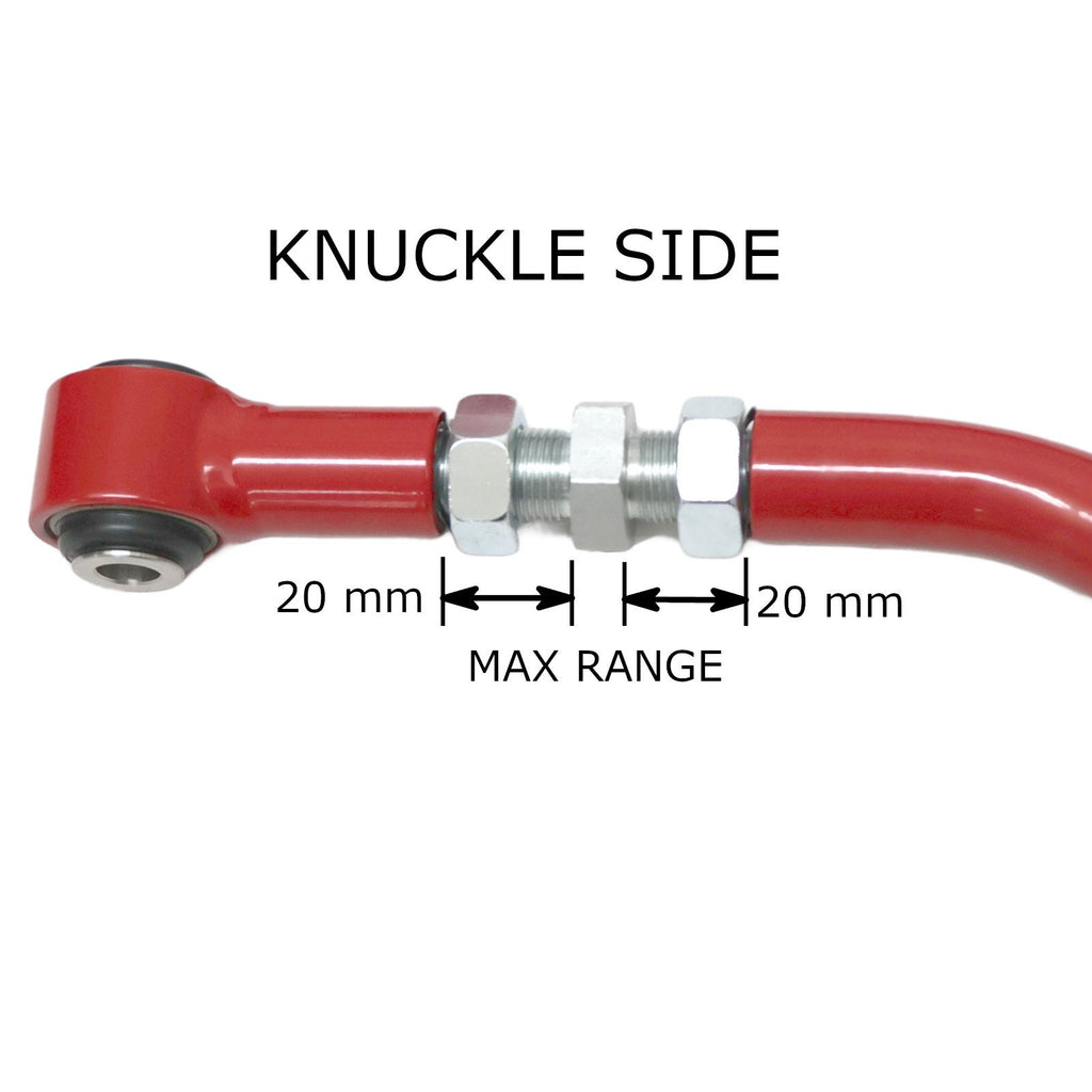 AK-217-D Godspeed Project Adjustable Rear Toe Arms - 2005-08 Dodge Magnum (LX) dimensions