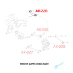 Godspeed Project Adjustable Camber Rear Upper Arms - Toyota Supra / GR Supra (A90/A91) 2020-25 - image 4